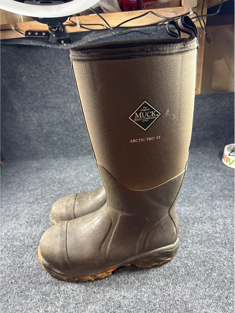 Muck Boot Arctic Pro ST Mens 10 Womens 11 Insulated Rubber Hunting Work Boots